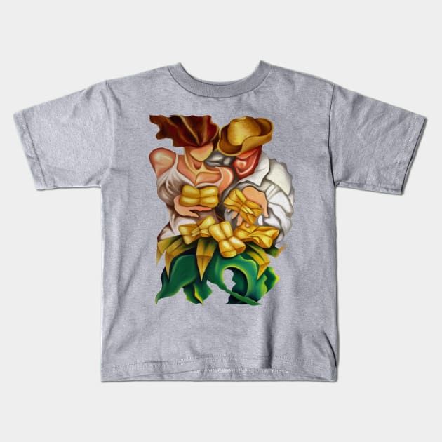 Tamales Kids T-Shirt by dmiguez